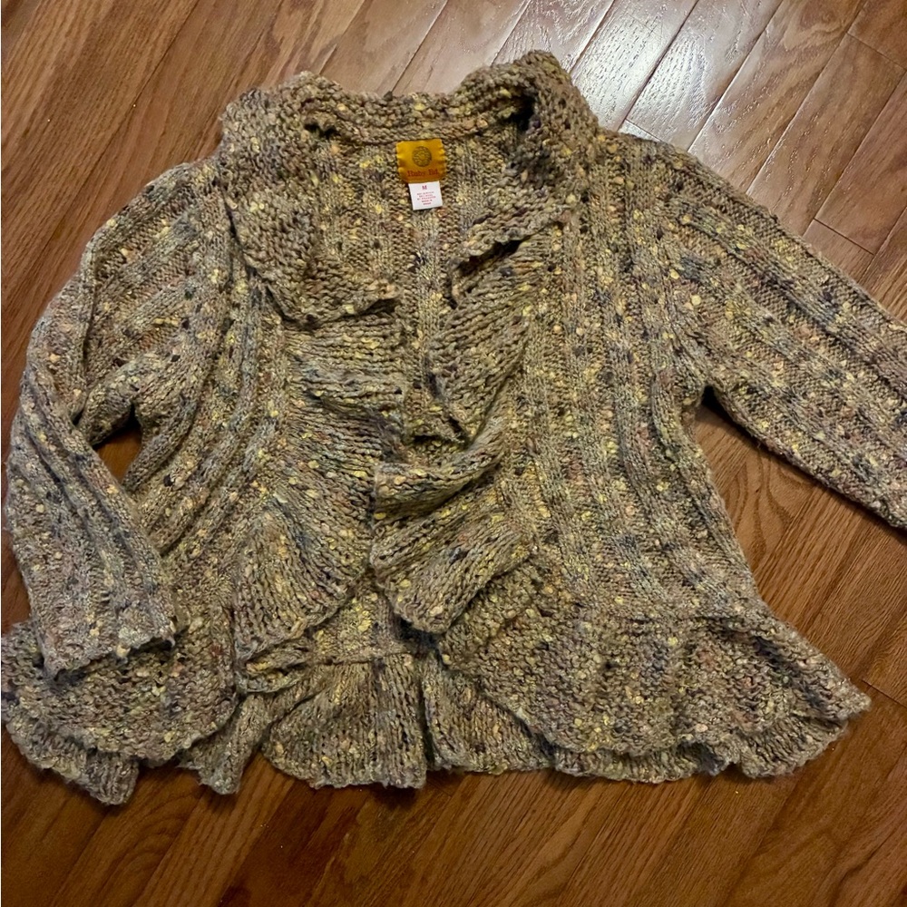 Chunky Knit Cardigan Sweater